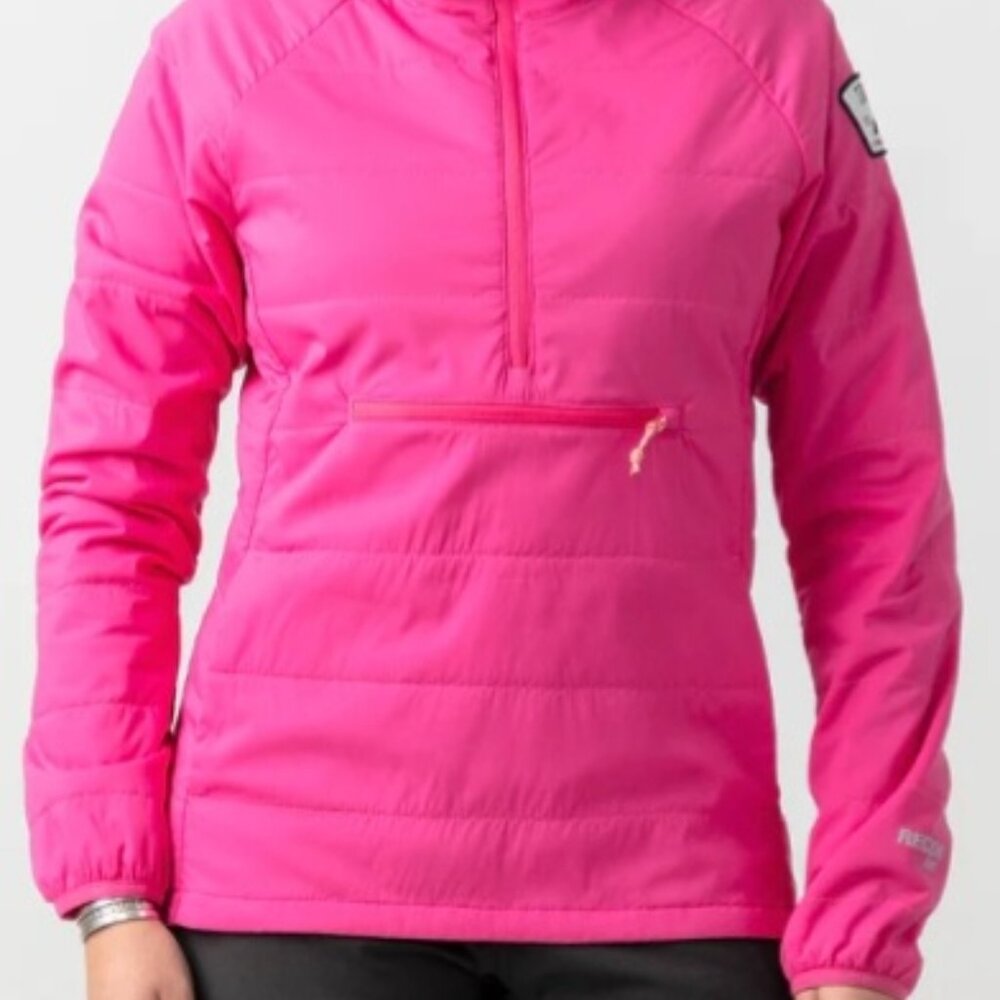 Strafe Sunnyside Alpha/ Primaloft Mid-Layer Anorak  SZ. SMALL color: Fuchsia
